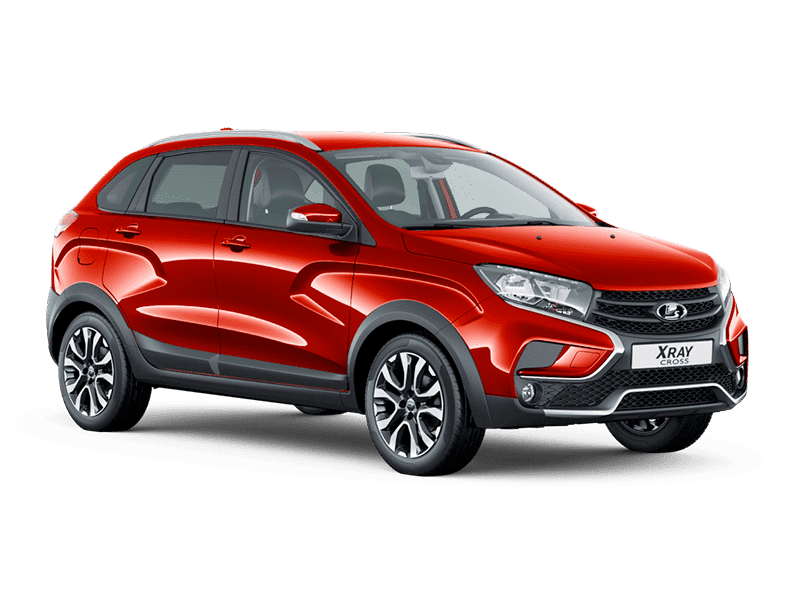 Lada Xray Cross - Красный "Красный сплав" (136) - металлик